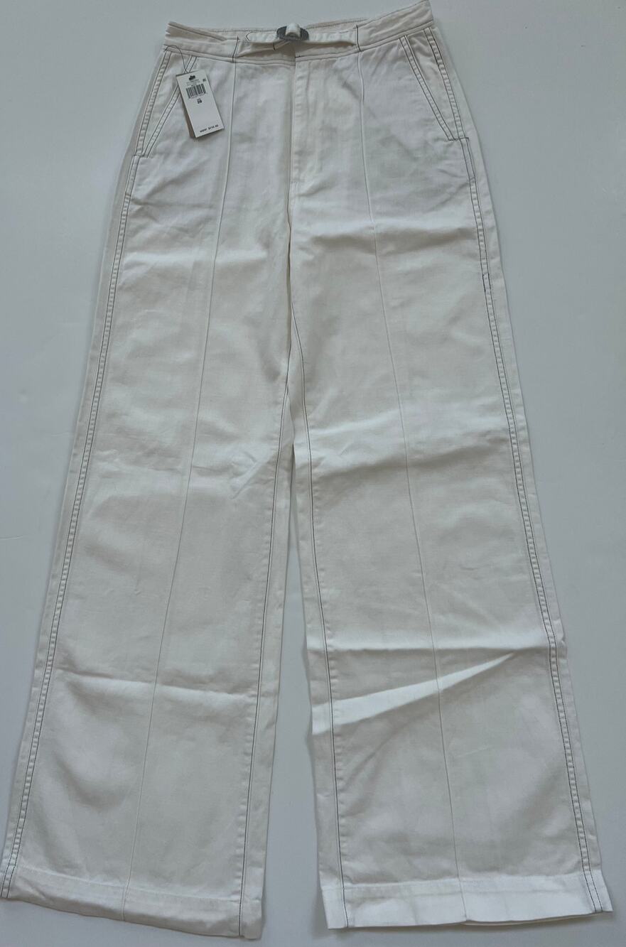 Polo Ralph Lauren Women's White Margery Wide-Leg Jeans Size 28 NWT